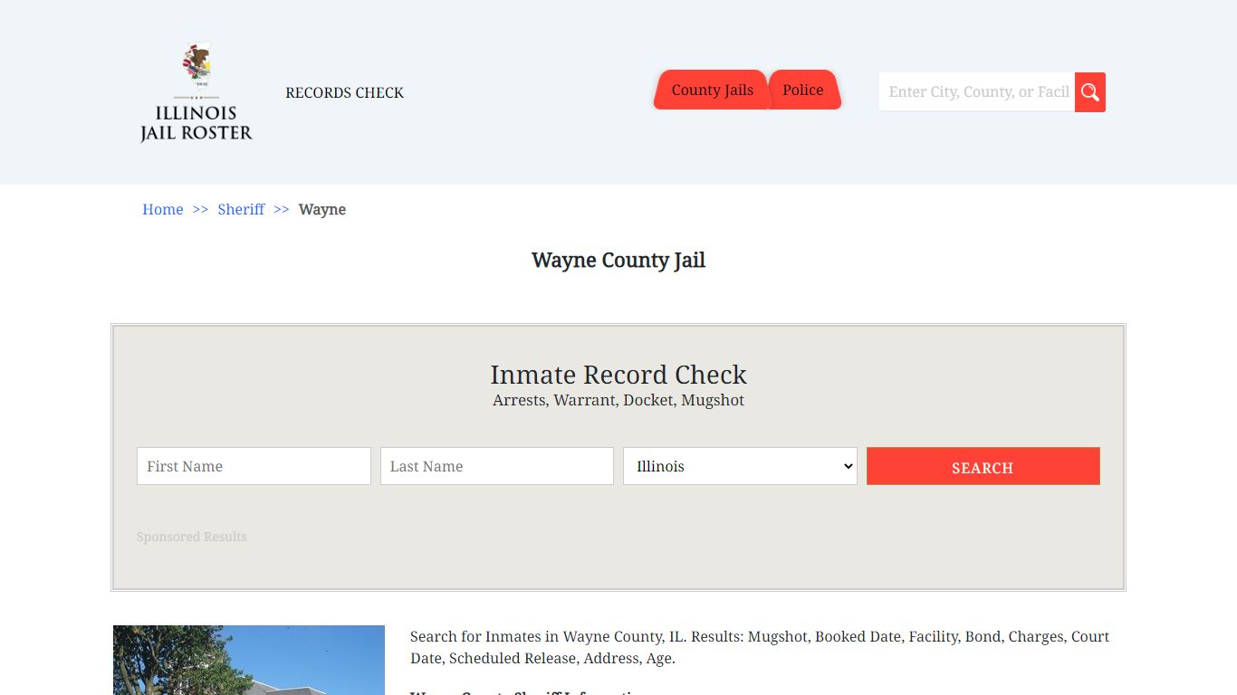 Wayne County Jail - Jail Roster Search